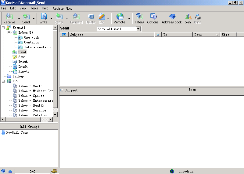 KooMail Screenshot
